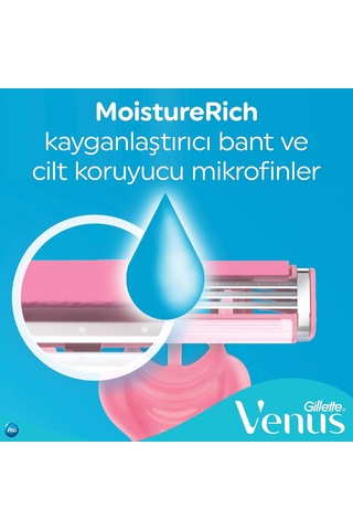 Gillette Simply Venüs 3 Tıraş Bıçağı 4'lü
