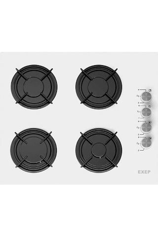 Exep Plus Line EF-260 - EO-320 - ED-401 Beyaz Ankastre Set