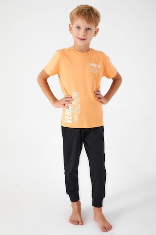 Roly Poly 3041 Garson Venice Beach Erkek Çocuk Kısa Kol Pijama Takım 001