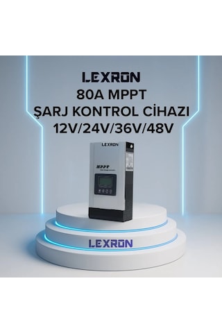 Lexron 80A Mppt Şarj Kontrol Cihazı Lexron 80A Mppt Şarj Kontrol Cihazı