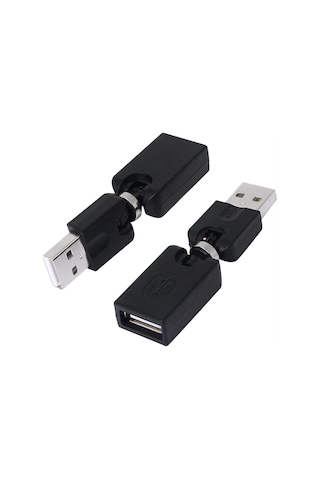5264 Usb To Dişi Erkek 360 Derece Dönebilen Çevirici Dönüştürücü Adaptör