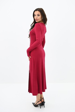 Koza Butik Kadın Fermuar Detaylı Elbise 5198-24 001