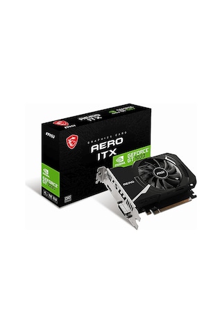 Msı Aero Itx Oc Gddr4 64bit Dvı Hdmı Geforce Gt 1030 4 Gb Ekran Kartı
