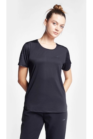 Lescon Kadın Antrenman Kısa Kollu T-Shirt 24B-2018 24Btbp002018-Siyah