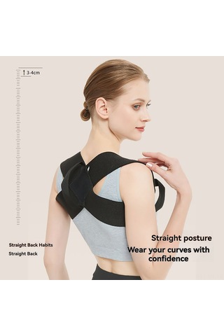 Mufunye Nefes Alabilen Malzemelerden Yapılmış Ayarlanabilir Postür Düzeltici