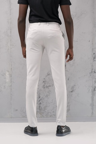 Notra Slimfit Armürlü Full Likralı Esnek Beli Lastikli Yazlık Jogger Pantolon Taş