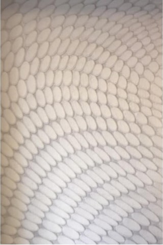 Festival Evva 6704 Kabartma Desen Saçaksız Halı 160X230 Krem 4M2