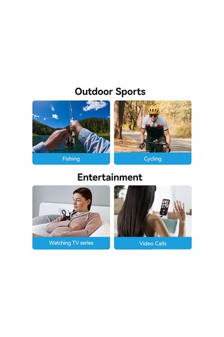 Earldom Manyetik Cep Telefonu Askılı Boyun Askısı Gri