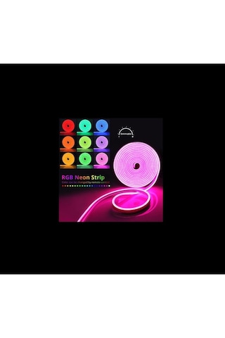 Rgb Neon Işık Aydınlatma 5 Metre
