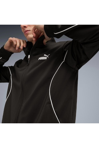 Puma Poly Piping Erkek Siyah Eşofman Takımı 691765-01