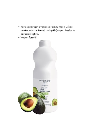 Byphasse Family Fresh Avokado Özlü Besleyici Saç Kremi 400 ML