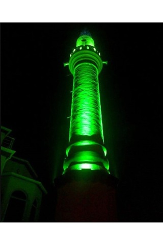 Şanled 9w - 30cm Led Wallwasher - Duvar Boyama Yeşil