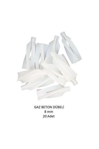 Gaz Beton Ytong Dübeli 8 Mm 20 Adet