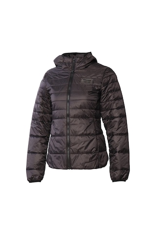 Hummel Shyvana Kadın Siyah Kapüşonlu Şişme Mont Siyah