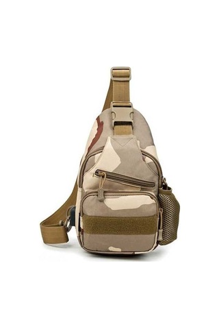 Willowhaven Çok Renkli Naylon Dayanıklı Tek Omuz Usb Portlu Göğüs Çantası, 310x180x80mm, Hafif Ve Pratik Outdoor Taktik Çanta Çok Renkli