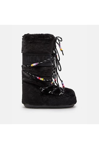 Moon Boot Icon Faux Fur Beads Kadın Bot 80d1408990 Siyah