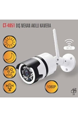 Cata Akıllı Dış Mekan Kamera Ct-4051