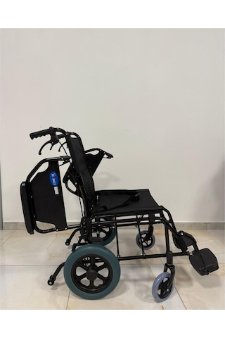 Dm863labj-12 Jet Black Transfer Alüminyum Tekerlekli Sandalye