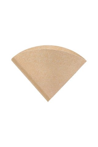 Fosenze 2-4 Kişilik V02 Konik Filtre Kağıdı, Drip Kahve Makinesi İçin Ahşap Malzeme, 161x120mm Boyut Diğer