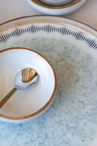 Kütahya Moderna 14 Parça 6 Kişilik Kahvaltı Takımı Seahorse Mavi