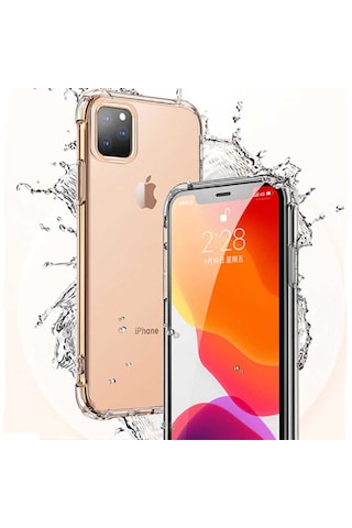Apple Uyumlu iPhone 8 Plus Kilif Seffaf Nitro Anti Shock Kapak 389752252