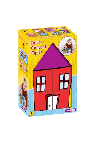 Todizoo Eğitici Yumuşak Küpler