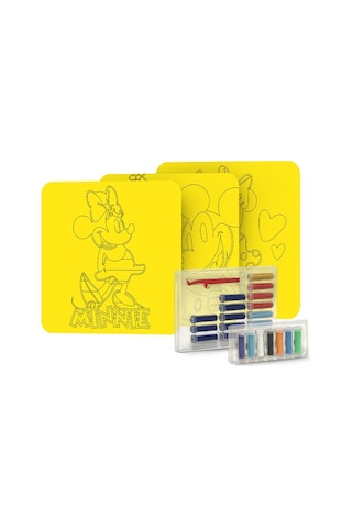 Disney Mikey Minnie And Friends Yetişkin Kum Boyama Aktivite Seti, Sand Art-red Castle Ykl-102