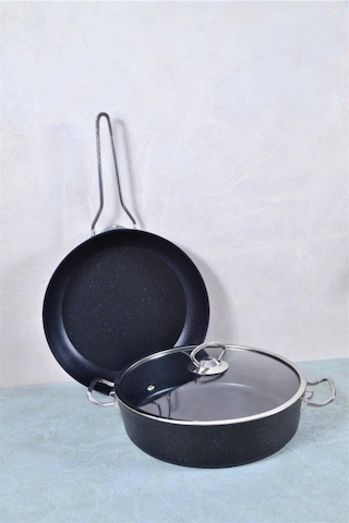 OMS 3 PCS GRANİT SET.(TAVA+KARNIYARIK)