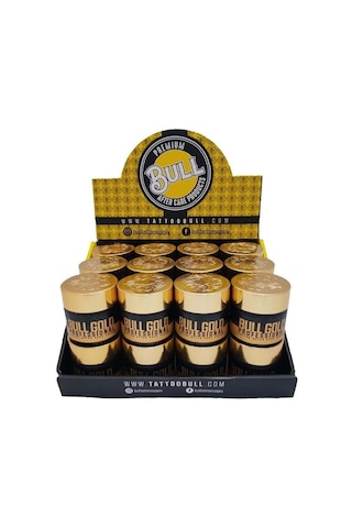 Tattoobull Gold Professional Tattoo After Care Cream 24'lü - Tattoobull Bakım Kremi