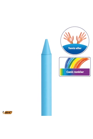 Bic Kids Plastidecor Silinebilir Elleri Kirletmeyen Pastel Boya 24 Renk