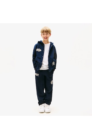 Tommy Hilfiger Varsity Graphic Çocuk Lacivert Eşofman Altı Kb0kb09700 Mavi