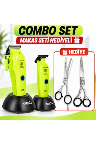 Mrd Hc3969 + Gmt3969 Profesyonel Saç Kesim Ve Çizim Makinesi Seti