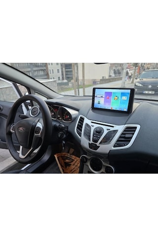 Ford Fiesta İle Uyumlu Android Carplay Multimedya 4 Ram 64gb Qled Ahd Kamera 9"