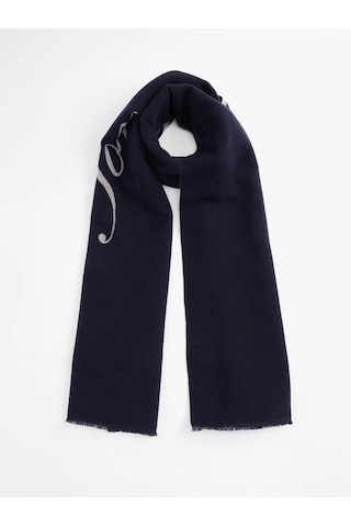 Tommy Hilfiger Th Logo Scarf, 0gy Lacivert Kadın Eldiven-atkı-bere