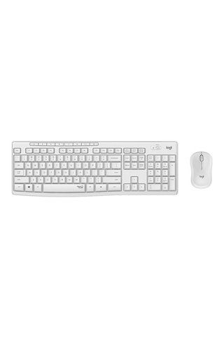 Logitech Mk295 Q Tr Beyaz Kablosuz Klavye Mouse Set