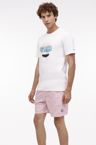Lumberjack Ml Werner 19ds1039 4fx Somon Erkek Deniz Şortu 000000000101572498 Pembe