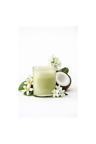 Bella Maison Golden Tropics Soya Wax Kokulu Mum Yeşil 120 Gr Yeşil