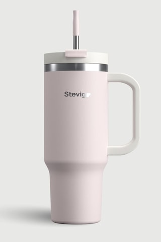 Stevig 2 Moods Tuck-in Tumbler Sızdırmaz Çelik Termos 900 Ml Petal Pink St-241 Pembe