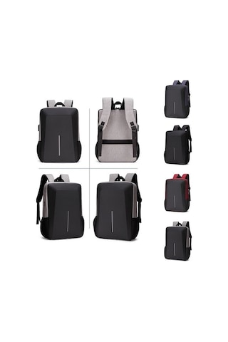 Fastbuy Erkekler İçin Sert Kabuk Bilgisayar Çantası, Hırsızlığa Karşı Alaşımlı Çerçeve Çok Renkli