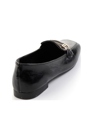 Bambi Siyah Kadın Loafer Ayakkabı K01641023042 Siyah