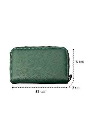 Monte Lui Unisex Hakiki Deri Cüzdan Pudra Pudra