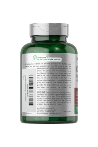 Horbaach Cranberry Concentrate Extract + Vitamin C 30,000mg 1... Aromasız