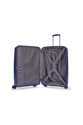 United Colors Of Benetton Unisex Büyük Boy Valiz 14bnt8001-01 Koyu Mavi