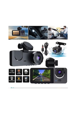 Idragon Araç Kamerası Y15 Fhd 1080p Araç Için Ön Arka Ve Kamera