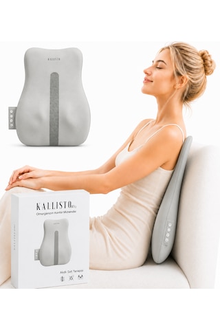 RX7 Premium Shiatsu Masaj Tekniğiyle Titreşimli Ovmalı Isı Terapili Şarjlı Raylı Sırt Masaj Cihazı