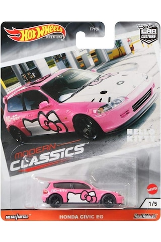 Hot Wheels Premium Modern Classics Honda Civic Eg Hello Kitty Gjr00