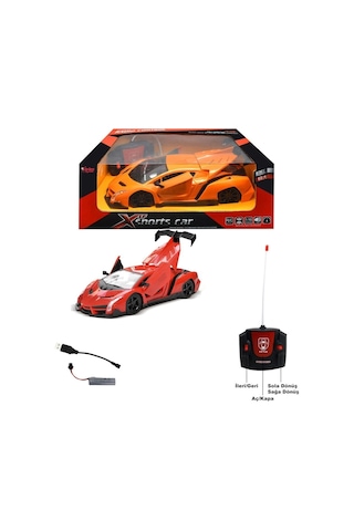 Xfg-789-508b-509b Kumandalı Şarjlı 1:16 Kapı Ve Bagajı Açılan Araba