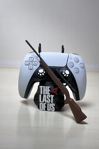 The Last Of Us Tüfek Detaylı Ps5 /ps4 / Xbox Uyumludur. Joystick Standı Kontrol Standı Siyah