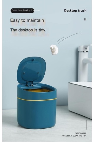 Pazly--ıtme Tipi Masaüstü Ev Tipi Çöp Kutusu