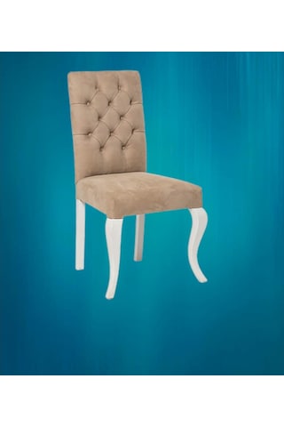 Bengimobilya Zus554 Sandalye Giydirme Kapitone Model Ahşap Kayın Torna Ayak K
